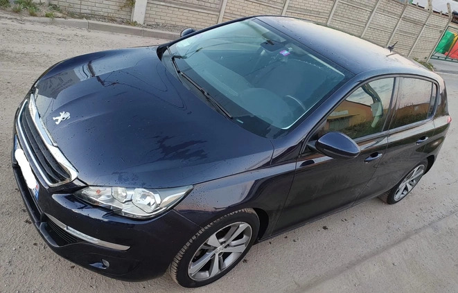 Peugeot 308 cena 21700 przebieg: 212995, rok produkcji 2014 z Czerwieńsk małe 352